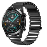 Bracelet pour Huawei Watch GT 4 46mm, Bracelet de Montre en Acier Inoxydable 22mm pour Huawei Watch GT/GT 3 46mm/GT3 Pro 46mm/GT5 46mm/GT2 46mm/GT2 Pro/GT 2e/GT Runner/GT Sport Active Classic 46mm