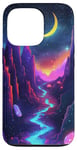 iPhone 13 Pro Mystic Crescent River Night Landscape Case