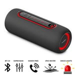 30W Bluetooth Speaker LED Light Wireless Portable Bluetooth Boom Sound Speaker