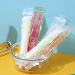 50pcs Thickened Ice Cream Bags Zip Seals Ice Pop Mold Bags Ice Lolly Bag  Summer