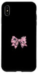 Coque pour iPhone XS Max Nœud rose camouflage pour femme