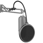 Geekria Microphone Pop Filter for Blue Yeti, Yeti X, Pro, Nano, Snowball ICE