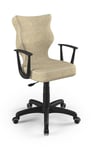 Toimistotuoli Entelo Good Chair Norm VS26 6, beige/musta.