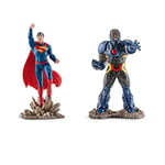 Schleich - 22509 - Figurine Bande Dessinée - Scenery Pack - Superman Vs Darkseid