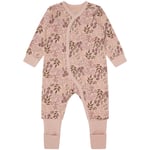 Hust & Claire heldress ull/bambus blomster, Rose Cloud