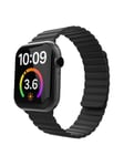 Lippa Apple Watch Magnetic Silicone Strap 42/44/45/49 - Black