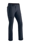 Maier Sports Adakit W Pantalon de randonnée d'hiver pour Femme avec intérieur en Polaire, Pantalon Softshell Respirant et Chaud