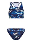 Graphic Y-Back Bikini Blue Adidas Performance