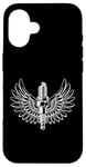 iPhone 16 Spark Plug with Wings Design Case