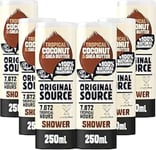 Original Source Coconut & Shea Butter Shower Gel, 6x250ml