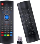 Air Mouse for Android TV Box, Langaton MX3 Pro -näppäimistö 2.4G Smart TV -kaukosäädin liikkeentunnistimella Pelikahva Android-kaukosäädin