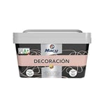 Macy Peinture plastique mate pour décoration intérieure, excellente couverture, finition parfaite. Couleur vintage rose. 4 litres