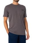 Under ArmourSportstyle Loose T-Shirt - Charcoal Medium Heather/Black