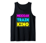 Mens Mexican Train King Dominoes King Tank Top