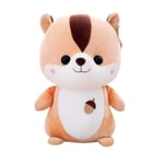 YFFSBBGSDK Jouets en Peluche, poupées 24 cm Mignon écureuil en Peluche poupée en Peluche Oreiller en Peluche Peluche