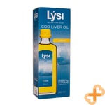 LYSI COD LIVER OIL Huile de poisson naturelle 240 ml saveur citron vitamines ...