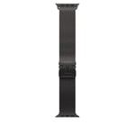 Apple Watch Band - Bracelet Milanais - 49 mm - Noir - Medium