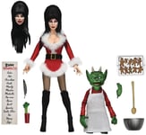 Elvira, Mistress of the Dark figurine Clothed Very Scary Xmas Elvira 20 cm