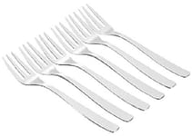 A di Alessi Knifeforkspoon Fish Fork, Polished, Set of 6, (AJM22/17)