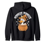 Honkus Ponkus Funny Duck Witch Halloween Magic Zip Hoodie