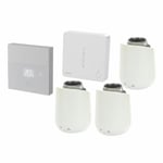 Pack Connected Home : Hub + thermostat filaire + 3 têtes thermostatiques - SIEMENS : PACK3