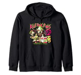 Killer Klowns from Outer Space JoJo Delicious Neon Poster Zip Hoodie