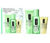 Clinique 3-Step Skin Care Intro Set, Skin Type 1 (180ml)