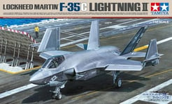 Tamiya 61127 1:48 US F-35C Lightning II - réplique fidèle, kit en plastique, travaux manuels, maquettes, montage, kit jet