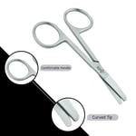 Stainless Steel Baby Safety Scissors Rounded Tips Manicure Newborn Child Nail