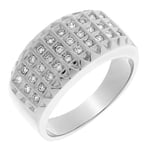 Orphelia Femme 18 carats (750/1000) Or blanc|#Gold Rond Blanc Diamant