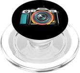 Colorful Lens Camera Photography Take a Picture Snap a Photo PopSockets PopGrip for MagSafe