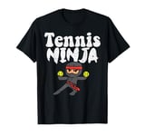 Tennis Ninja Funny Sports Player Coach Men Women Kids Youth T-Shirt