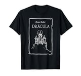 Bram Stoker's Dracula 1897 Original Book Cover Line Art T-Shirt