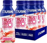 USN Select High Protein Milkshake - Strawberry 6 x 500ml