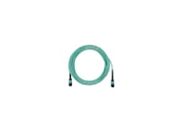 Kompatibel Hpe Q1h63a Blueoptics Fiberoptisk Trunkkabel, Mpo/Upc Til Mpo/Upc, 1 Meter, Multimodus G50/125Μm, Om3, Merkefiber, 3,0 Mm Lszh Aqua, 12 Kjerner, Type B, Mpo-Kontakt Uten Pinner, Inkl. Måleprotokoll (Q1h63a-Bo )