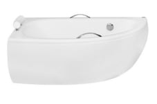 Baignoire d'angle MARINA angle GAUCHE avec tablier