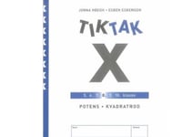 Matematik-Tak 8.Kl. X-Serien, Potens, Kvadrattal | John Frentz | Språk: Danska