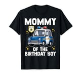 Mommy Of The Birthday Boy Police Car Policeman Officer Cop T-Shirt