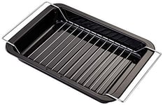 Judge Ovenware, 39 x 25 x 5cm Grill Tray with Rack, Enamel, Granite