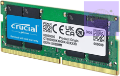 RAM 8GB DDR4 3200MHz CL22 Memory, Also Compatible with 2933MHz, 2666MHz