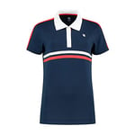 K-Swiss Women's Heritage Sport Polo Shirt, Navy, XS