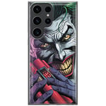 ERT GROUP mobile phone case for Samsung S23 ULTRA original and officially Licensed DC pattern Joker 013 optimally adapted to the shape of the mobile phone, case made of TPU