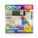 Maxell 10 X Disquette Drive 3,5 " 1.4mb Mf2-hd Formaté Ms-dos Windows_