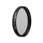 Amazon Basics - 58 mm Filtre de Protection Polarisant Circulaire pour des Couleurs Plus Profondes, Réduction des Reflets et des Éblouissements, Multi-Couches, Protège contre la Poussière