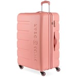 SwissGear 7366 Hardside Expandable Luggage with Spinner Wheels, Coral Almond, Carry-On 19-Inch, 7366 Hardside Expandable Luggage with Spinner Wheels