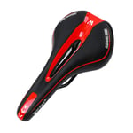 Protege Selle de Velo Selle Velo Appartement Sièges de vélo BMX siège Gel Housse de siège pour vélo Vélo de Route Selle Vélo Gel Housse de siège Red,1