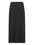 Selected Femme Slfalice-Alexis Mw Midi Plisse Skirt Svart