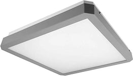 Orno AGGIE Plafonnier LED étanche IP20 38 W 3500 lm 4000 K 41 x 41 cm Blanc