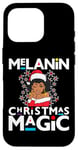 iPhone 16 Pro Black Mrs Clause Melanin Christmas Magic Natural Lace Front Case