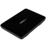 StarTech.com USB 3.1 (10Gbps) Tool-Free Enclosure for 2.5in SATA SSD/HDD - USB-C